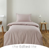 100% Organic Cotton Duvet Cover and Pillowcase Set Organic Cotton Dusty Pink