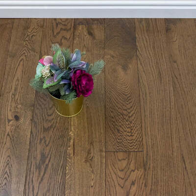 Job Lot - 3 Packs/5.4sqm of Lusso Novara Brushed Cognac Engineered Oak Flooring